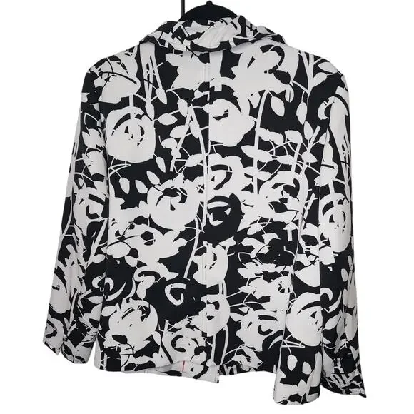 TanJay Black White Blazer, 14P - Picture 2 of 7